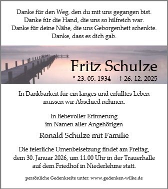 Profilbild von Herr Fritz Schulze