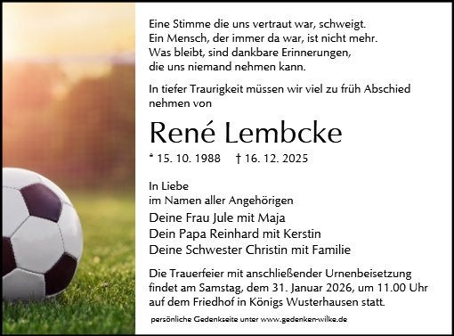 Profilbild von Ren&eacute; Lembcke